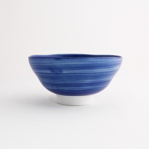 画像2: 【FUDE-MAKI】飯碗　青 【FUDE-MAKI】Rice Bowl Blue