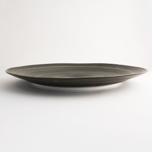 画像2: 【FUDE-MAKI】27cmプレート　黒 【FUDE-MAKI】27cm Plate Black