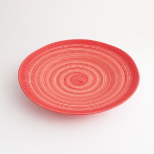 画像3: 【FUDE-MAKI】22.5cmプレート　赤 【FUDE-MAKI】22.5cm Plate Red