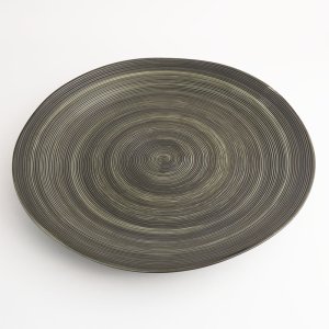 画像3: 【FUDE-MAKI】27cmプレート　黒 【FUDE-MAKI】27cm Plate Black