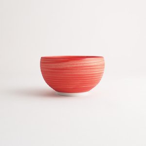 画像2: 【FUDE-MAKI】小煎茶碗　赤 【FUDE-MAKI】Small Sen-cha Cup Red