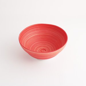 画像3: 【FUDE-MAKI】飯碗　赤 【FUDE-MAKI】Rice Bowl Red