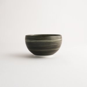 画像2: 【FUDE-MAKI】小煎茶碗　黒 【FUDE-MAKI】Small Sen-cha Cup Black