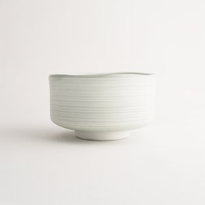 画像2: 【FUDE-MAKI】小抹茶碗　白 【FUDE-MAKI】Small Matcha Cup White