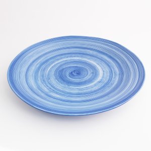 画像3: 【FUDE-MAKI】27cmプレート　青 【FUDE-MAKI】27cm Plate Blue