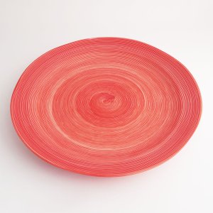 画像3: 【FUDE-MAKI】27cmプレート　赤 【FUDE-MAKI】27cm Plate Red