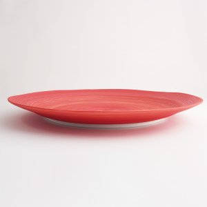 画像2: 【FUDE-MAKI】27cmプレート　赤 【FUDE-MAKI】27cm Plate Red