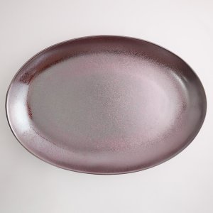 画像4: 【HAGANE -鋼-】16インチプラター　鉄結晶 【HAGANE -鋼-】16inch Platter Iron Crystal