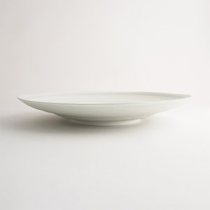 画像2: 【FUDE-MAKI】22.5cmプレート　白 【FUDE-MAKI】22.5cm Plate White