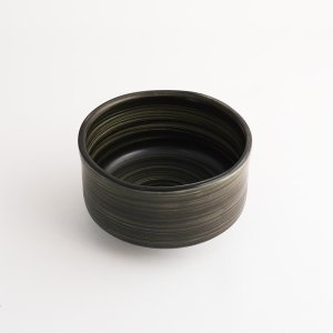 画像3: 【FUDE-MAKI】小抹茶碗　黒 【FUDE-MAKI】Small Matcha Cup Black