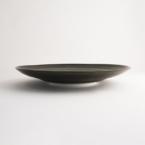 画像2: 【FUDE-MAKI】22.5cmプレート　黒 【FUDE-MAKI】22.5cm Plate Black