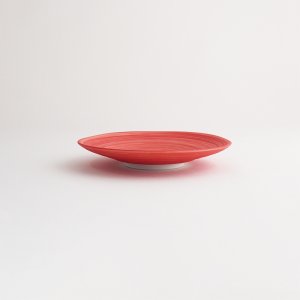 画像2: 【FUDE-MAKI】11cmプレート　赤 【FUDE-MAKI】11cm Plate Red