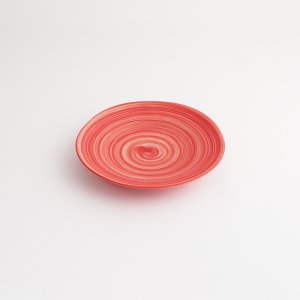 画像3: 【FUDE-MAKI】11cmプレート　赤 【FUDE-MAKI】11cm Plate Red