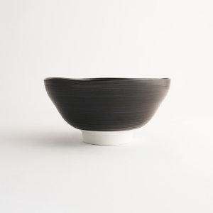 画像2: 【FUDE-MAKI】飯碗　黒 【FUDE-MAKI】Rice Bowl Black