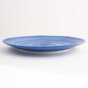 画像2: 【FUDE-MAKI】27cmプレート　青 【FUDE-MAKI】27cm Plate Blue