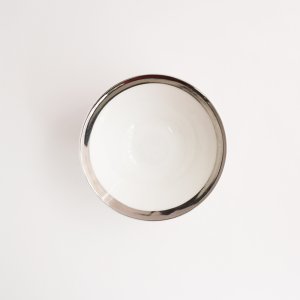 画像4: 【FU-KA -風火-】プラチナ9.7cm盃 【FU-KA -風火-】Platinum 9.7cm Sake Cup