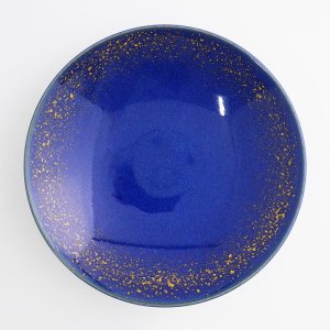 画像4: 【TEN-KUU -天空-】平鉢（大）　紺 【TEN-KUU -天空-】Flat Bowl Large Navy Blue