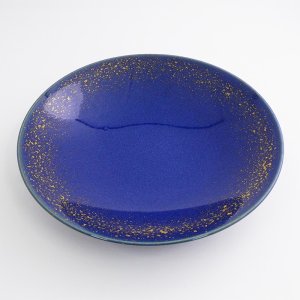 画像3: 【TEN-KUU -天空-】平鉢（大）　紺 【TEN-KUU -天空-】Flat Bowl Large Navy Blue