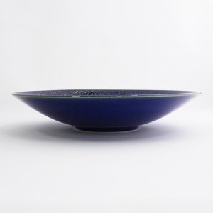 画像2: 【TEN-KUU -天空-】平鉢（大）　紺 【TEN-KUU -天空-】Flat Bowl Large Navy Blue