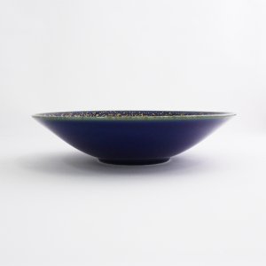 画像2: 【TEN-KUU -天空-】平鉢（中）　紺 【TEN-KUU -天空-】Flat Bowl Medium Navy Blue