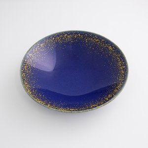 画像3: 【TEN-KUU -天空-】平鉢（中）　紺 【TEN-KUU -天空-】Flat Bowl Medium Navy Blue