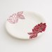 画像3: 【MIHANA】6寸皿　赤</br>【MIHANA】20cm Plate Red (3)