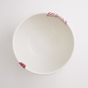 画像4: 【MIHANA】5.5寸丼　赤 【MIHANA】17cm Rice Bowl Red