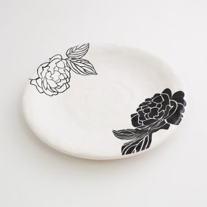 画像3: 【MIHANA】6寸皿　黒 【MIHANA】20cm Plate Black