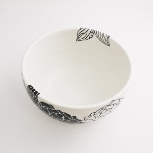 画像3: 【MIHANA】5.5寸丼　黒 【MIHANA】17cm Rice Bowl Black