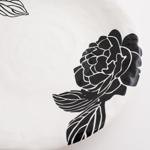 画像4: 【MIHANA】6寸皿　黒 【MIHANA】20cm Plate Black