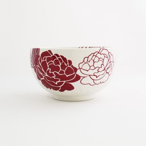 画像2: 【MIHANA】4.2寸丼　赤 【MIHANA】13cm Rice Bowl Red