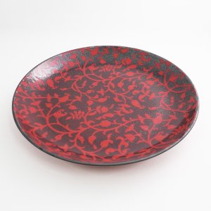 画像3: 【MIWAKU -魅惑-】丸皿（大）　赤 【MIWAKU -魅惑-】Round Plate Large Red