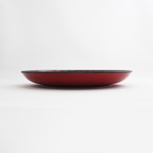 画像2: 【MIWAKU -魅惑-】丸皿（小）　赤 【MIWAKU -魅惑-】Round Small Plate Red