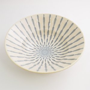 画像3: 【GEKKO -月光-】8寸深鉢　白 【GEKKO -月光-】24cm Deep Bowl White