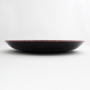 画像2: 【MIWAKU -魅惑-】丸皿（大）　黒 【MIWAKU -魅惑-】Round Plate Large Black