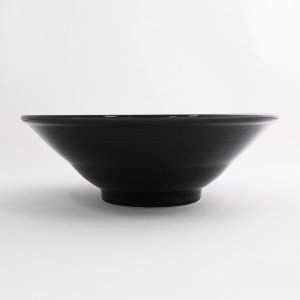 画像2: 【GEKKO -月光-】8寸深鉢　黒 【GEKKO -月光-】24cm Deep Bowl Black