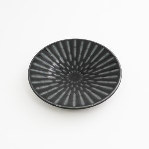 画像3: 【GEKKO -月光-】4.8寸皿　黒 【GEKKO -月光-】15cm Plate Black