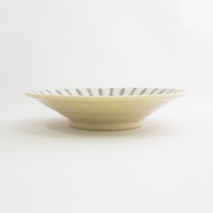 画像2: 【GEKKO -月光-】6.5寸浅鉢　白 【GEKKO -月光-】20cm Shallow Bowl White