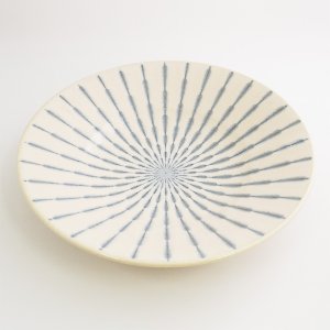 画像3: 【GEKKO -月光-】9.5寸浅鉢　白 【GEKKO -月光-】30cm Shallow Bowl White