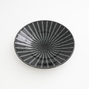 画像3: 【GEKKO -月光-】6.5寸浅鉢　黒 【GEKKO -月光-】20cm Shallow Bowl Black