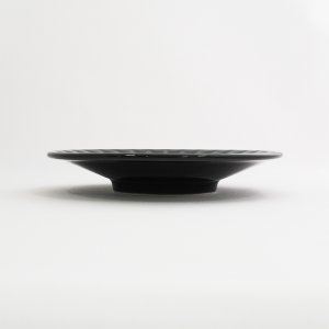 画像2: 【GEKKO -月光-】4.8寸皿　黒 【GEKKO -月光-】15cm Plate Black