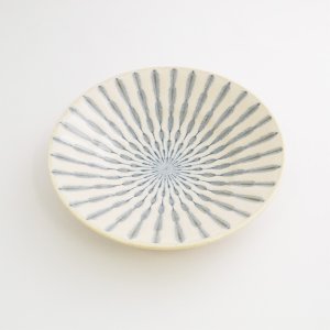 画像3: 【GEKKO -月光-】6.5寸浅鉢　白 【GEKKO -月光-】20cm Shallow Bowl White