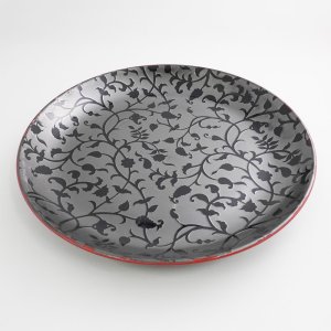 画像3: 【MIWAKU -魅惑-】丸皿（大）　黒 【MIWAKU -魅惑-】Round Plate Large Black