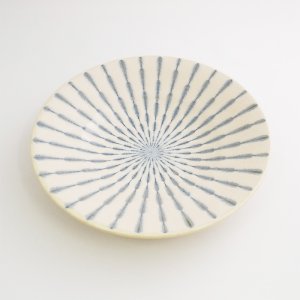 画像3: 【GEKKO -月光-】8寸浅鉢　白 【GEKKO -月光-】25cm Shallow Bowl White