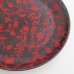 画像4: 【MIWAKU -魅惑-】丸皿（小）　赤</br>【MIWAKU -魅惑-】Round Small Plate Red (4)