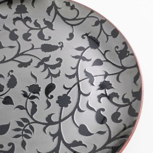 画像4: 【MIWAKU -魅惑-】丸皿（中）　黒 【MIWAKU -魅惑-】Round Plate Medium Black