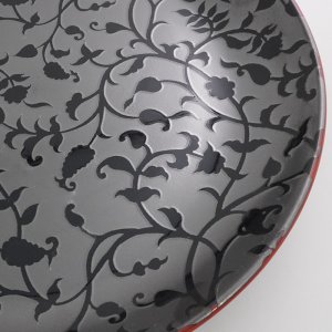 画像4: 【MIWAKU -魅惑-】丸皿（大）　黒 【MIWAKU -魅惑-】Round Plate Large Black