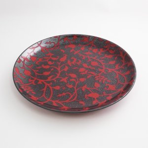 画像3: 【MIWAKU -魅惑-】丸皿（中）　赤 【MIWAKU -魅惑-】Round Plate Medium Red