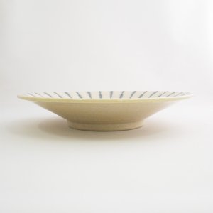 画像2: 【GEKKO -月光-】8寸浅鉢　白 【GEKKO -月光-】25cm Shallow Bowl White