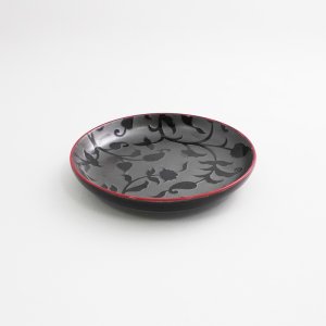 画像3: 【MIWAKU -魅惑-】小皿　黒 【MIWAKU -魅惑-】Small Plate Black